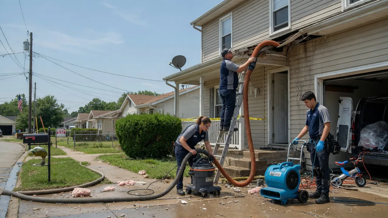 Water Damage Restoration in Milledgeville, IL near me
